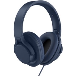 XCD XCD23008 Wired Foldable Over-Ear Headphones (Blue)