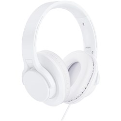 XCD XCD23008 Wired Foldable Over-Ear Headphones (White)