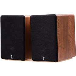 Flea Market 2 Channel Bluetooth Bookshelf Speakers (Walnut)