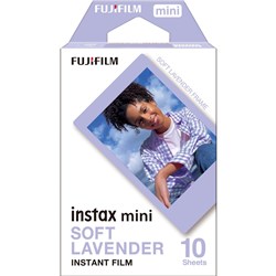 Fujifilm Instax Mini Film Soft Lavender (10 Pack)