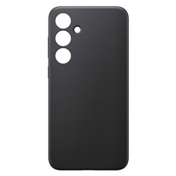 Samsung Faux Leather Case for Galaxy S24+ (Black)