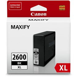 Canon Maxify PGI2600XL High Capacity Ink Cartridge (Black)