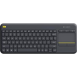 Logitech K400 Plus Wireless Touch Keyboard (Black)