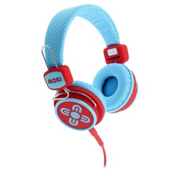 Moki Kids On-Ear Headphone (Blue/Red)