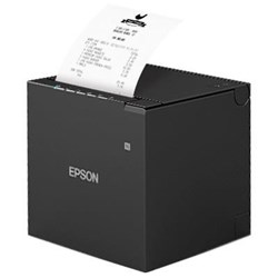 Epson TM-M30III Receipt Printer with Built-In USB & USB Charging. Ethernet. Bluetooth & WiFi (Black)