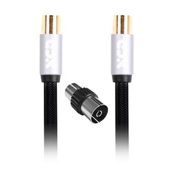 XCD RF TV Antenna Cable with Joiner V2 4M