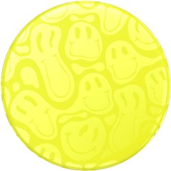 Popsockets PopGrip Gen 2 (Neon Jolt Yellow Smiley Melt)