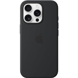 Apple iPhone 16 Pro Silicone Case with MagSafe (Black)