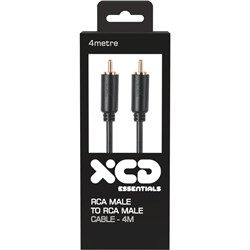 XCD Essentials 4m Male to Male RCA Cable V2