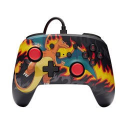 PowerA Enhanced Wired Controller for Nintendo Switch (Charizard Firestorm)