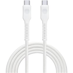 Bonelk Long-Life Easy-Grip USB-C to USB-C 1.5m Cable (White)