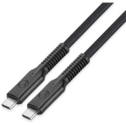 Bonelk Easy-Grip USB-C to USB-C. 240W/40Gbps. 8K 60Hz. 1.5m (Black)