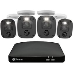 Swann Swannforce 1080P DVR 65GB Security Camera (4 Pack)