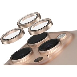 SAFE by Panzer Camera Lens Protector for iPhone 16 Pro/16 Pro Max (Glitter Gold)