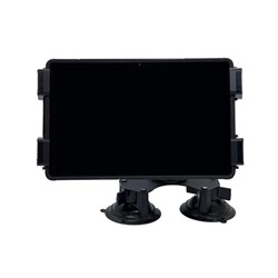 Strike AL-STK UNI TAB WIN2 Alpha Universal Tablet Cradle with Double Suction Cup (Black)