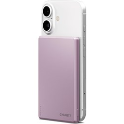 Cygnett Charge Connect 5K Magnetic Slim Power Bank (Pink)