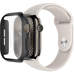 Belkin ScreenForce TemperedCurve 2-in-1 Screen Protector for Apple Watch Series 10 46mm (Black)