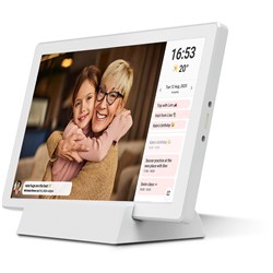Jackson Rechargeable Smart Digital Photo Frame 10.1' 16GB (White)