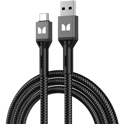Monster 60W USB-C to USB-A Cable 1.2m (Black)