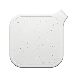 Journey Loc8 Fob Apple/Google Find My Rechargeable Bluetooth Tracker (Sparkle White)