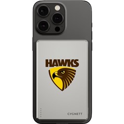 Cygnett AFL Magnetic Wireless 5K Power Bank (Hawthorn Hawks)