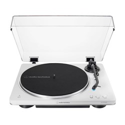 Audio-Technica LP70XBT Fully Automatic Bluetooth Turntable (White/Silver)