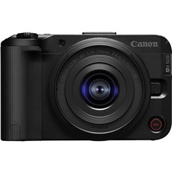Canon EOS R50 V Mirrorless Vlog Camera with RF-S 14-30mm f/4-6.3 IS STM PZ Lens