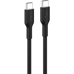 Belkin BoostCharge USB-C 60W 2.0 PCR Cable 1m (Black)