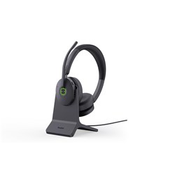 Yealink BH74-CH-MS-C/A Wireless MS Stereo Bluetooth Headset USB-C/A with Charge Stand (Black)