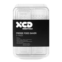 XCD Fridge Food Saver (5 Pack)