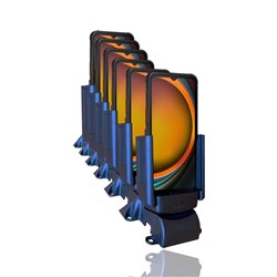 Strike AL-STKD6SX7P Samsung Galaxy XCover7 Pro 6-Bay Desktop Charger