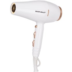 Silver Bullet Powerline Hair Dryer(White)