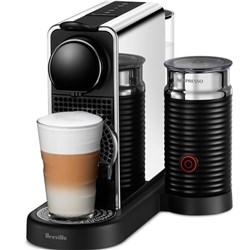 Breville Nespresso Citiz & milk Capsule Coffee Machine (Platinum)