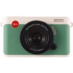 Vivitar Point and Shoot Dual Lens Digital Camera (Green)