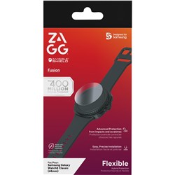 ZAGG InvisibleShield Fusion Screen Protector. Samsung Galaxy Watch8 Classic (46mm)