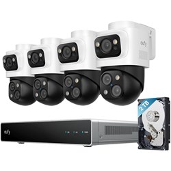eufy S4 Max NVR POE 24/7 Security Camera System  [4 PTZ Cameras]