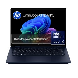 HP OmniBook X Flip 14' WUXGA 2-in-1 OLED AI PC Laptop (Intel Core Ultra 5-226V)[512GB/Blue]
