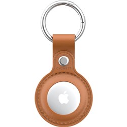 Cygnett StyleTrack Leather AirTag Case (Tan)