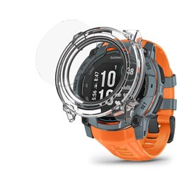 Monster Garmin Instinct 3 50mm Case and Glass Screen Protector