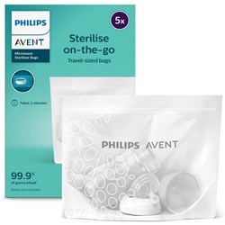 Philips Avent Microwave Steam Steriliser Bags (5 Pack)