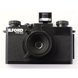 Ilford PIXIE 35 II Premium Film Camera with Half Frame Adaptor