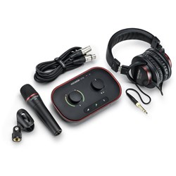 Focusrite Vocaster One Studio Essential Kit