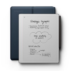 reMarkable Paper Pure with Marker Plus and Sleeve Folio Polymerweave (Ocean Blue)