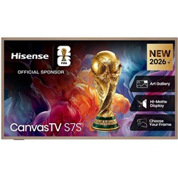 Hisense 65'' S7SAU 4K Hi-QLED CanvasTV [2026]