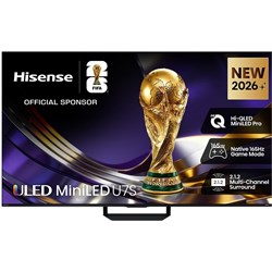 Hisense 55' U7SAU Mini LED Hi-QLED 4K Smart AI TV [2026]