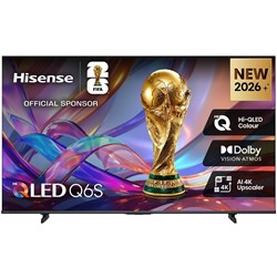 Hisense 75' Q6SAU 4K Hi-QLED Smart TV [2026]