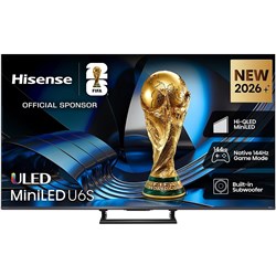 Hisense 55' U6SAU Mini-LED Hi-QLED 4K Smart AI TV [2026]
