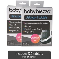 Baby Brezza Bottle Washer Pro Detergent (120 Tablets)