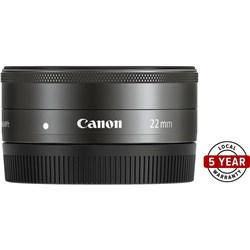 Canon EFM 22mm f/2 STM Lens
