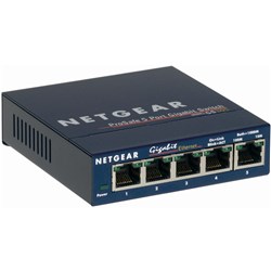 Netgear GS105 Prosafe 5-Port Gigabit Switch